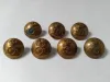 7 Brass Military Buttons The Royal Regiment Of Artillery