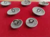 7 vintage Bulgarian Army officer uniform buttons circa 1930 1