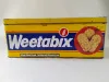 Alte Weetabix Blechdose aus den 1990er Jahren Vintage Zinn 1