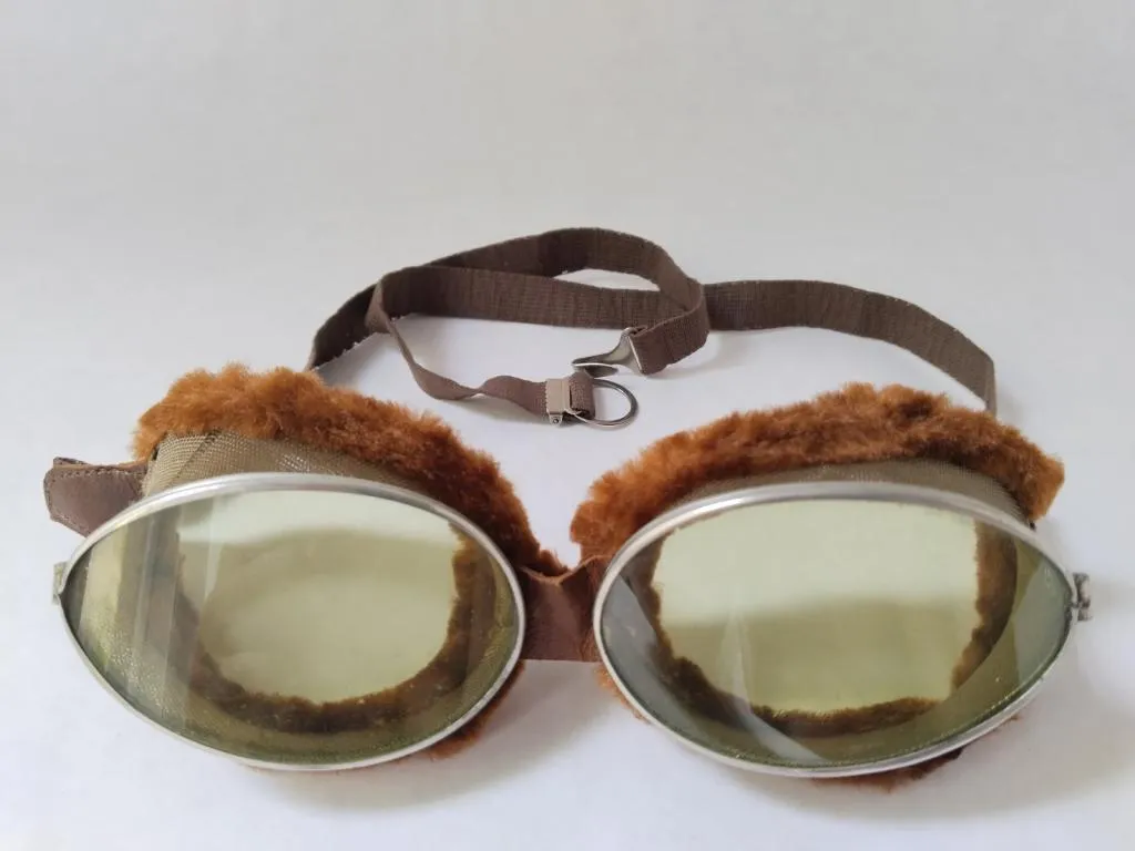 Antique Early 1900s JBJ Lunettes Goggles For Automobilists 1