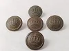 Antique Military Buttons Kingdom of Romania King Carol I