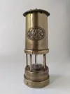 Antique Welsh Miners Lamp CYMRU Original Old Miner's Brass