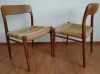 Niels Otto Moller Danish Dining Chairs Model 75 Furniture 4