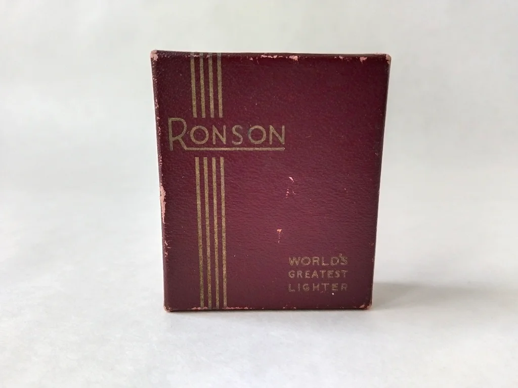 Ronson Whirlwind Lighter Wind Proof With Box Made In 3