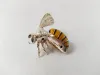 Saturno Sterling Silver And Enamel Wasps Figurines 19.1gr 14