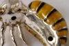 Saturno Sterling Silver And Enamel Wasps Figurines 19.1gr 7