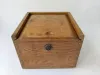 Solid Brass Navy Ship Compass Pendant Fluid In Wooden Box 17