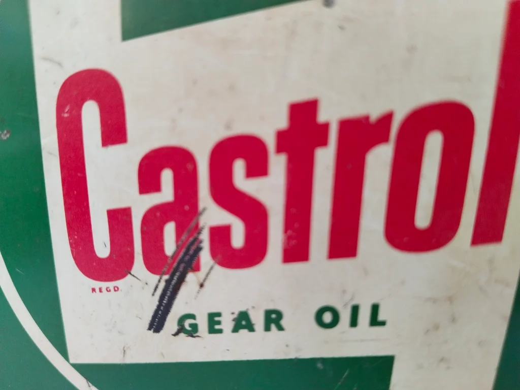 Vintage Castrol Gear Oil Can 1960s Classic Cars Automobilia 10