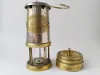 Vintage Oil Lamp British Coal Miners Company Wales Paraffin 3