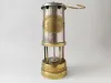 Vintage Oil Lamp British Coal Miners Company Wales Paraffin