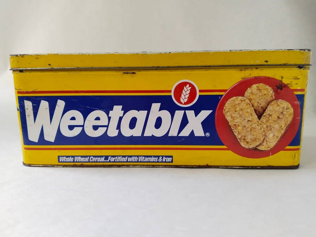 Weetabix Tin Box Vintage from the 1990s Retro Kitchenalia 2