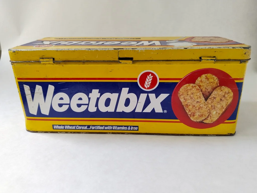 Weetabix Tin Box Vintage from the 1990s Retro Kitchenalia 5