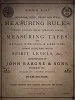 John Rabone And Sons Price List Front Page Juli 1878 Small