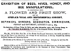 Print Ad For Exhibition Of Bees British Bee Journal 1879 Small