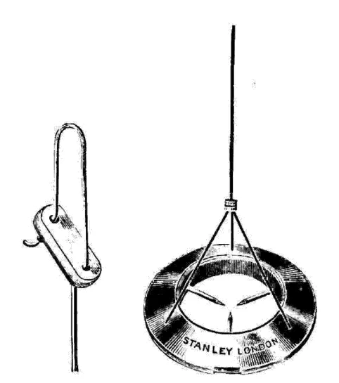 Ein Ring-Lot von Stanley – für hochpräzise Messungen bei der Vermessung.