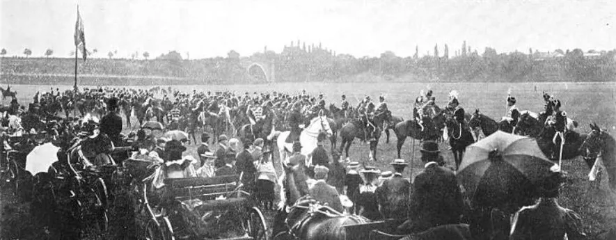 The Review, The Cheshire Yeomanry Parade, 1898