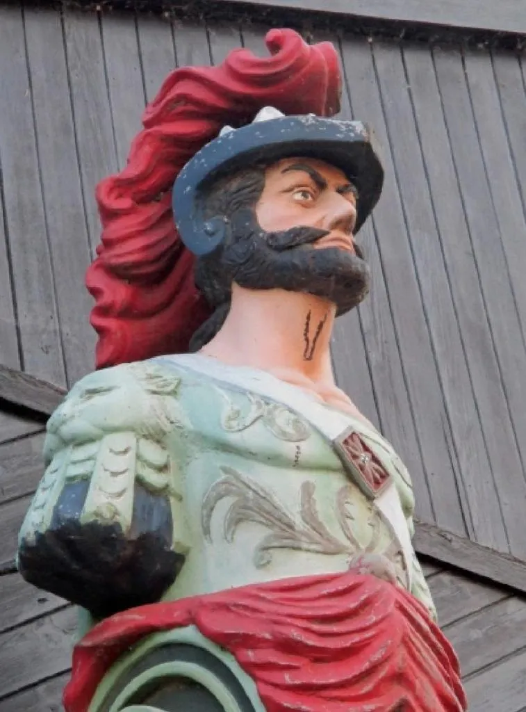 The figure head at Nauticalia