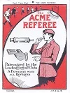 Vintage Acme Referee Whistle Advertisement Football Officials Small